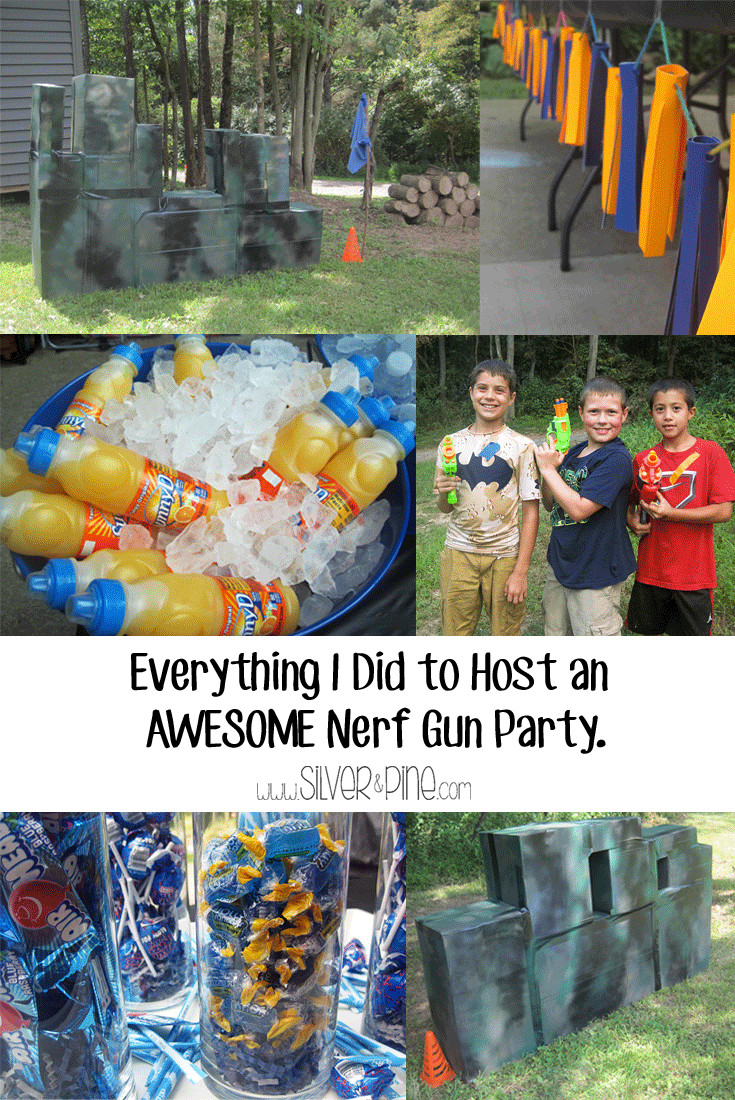 Best ideas about Nerf Gun Birthday Party
. Save or Pin Everything I did to Host an Awesome Nerf Gun Party Now.