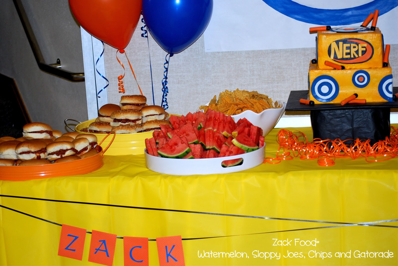 Best ideas about Nerf Gun Birthday Party
. Save or Pin Zack s 9th Nerf Gun Birthday Party Now.