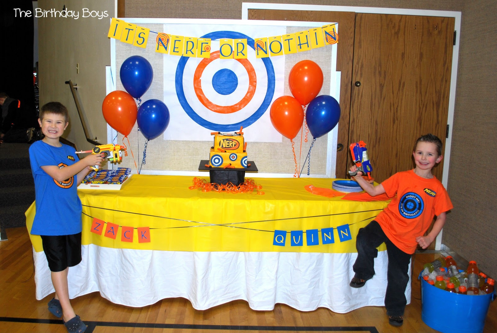 Best ideas about Nerf Gun Birthday Party
. Save or Pin Zack s 9th Nerf Gun Birthday Party Now.