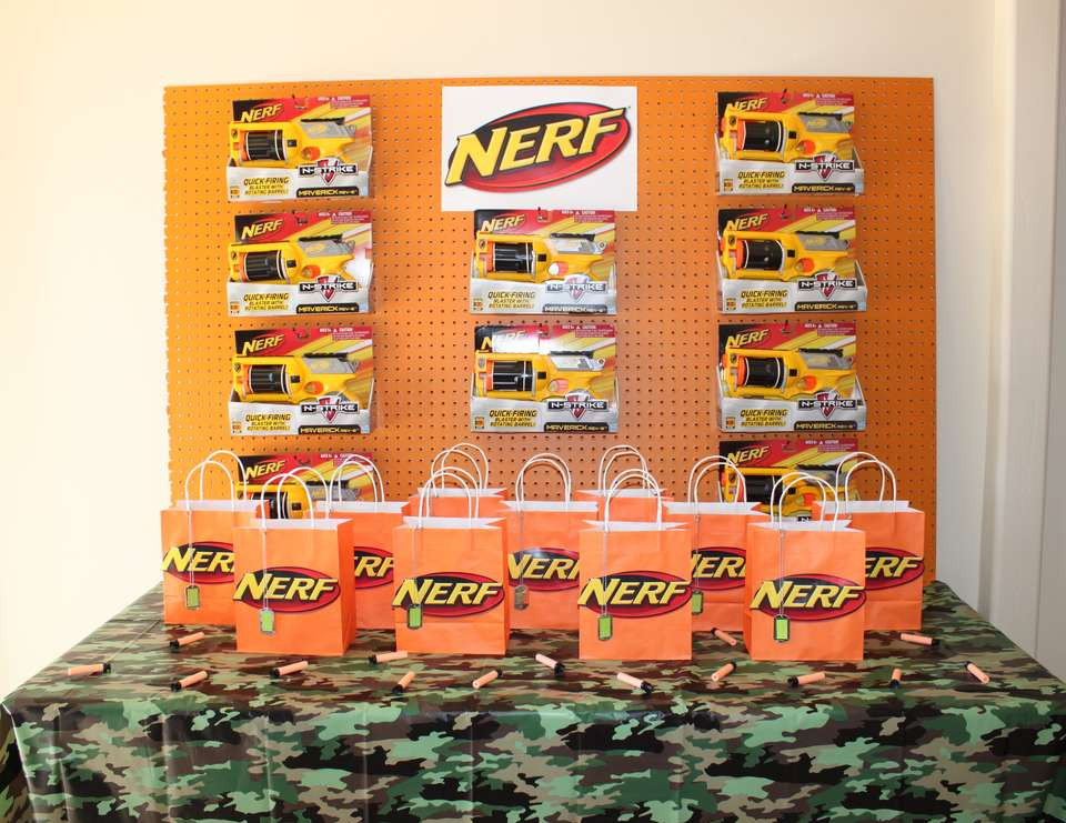 Best ideas about Nerf Gun Birthday Party
. Save or Pin Nerf Birthday "Nerf War Party" Now.