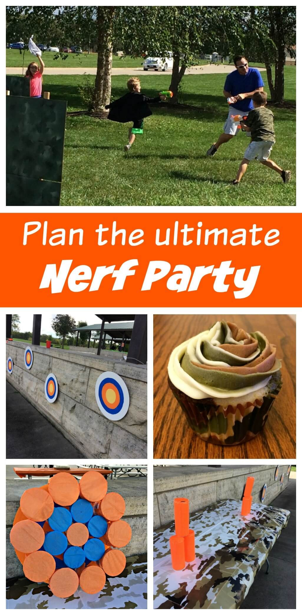 Best ideas about Nerf Gun Birthday Party
. Save or Pin The Ultimate Nerf Battle Birthday Party Sometimes Homemade Now.