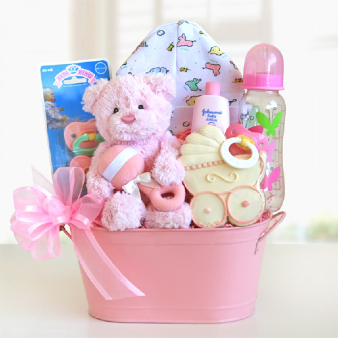 Best ideas about New Baby Girl Gift Ideas
. Save or Pin Cute Package New Baby Gift Baskets Now.