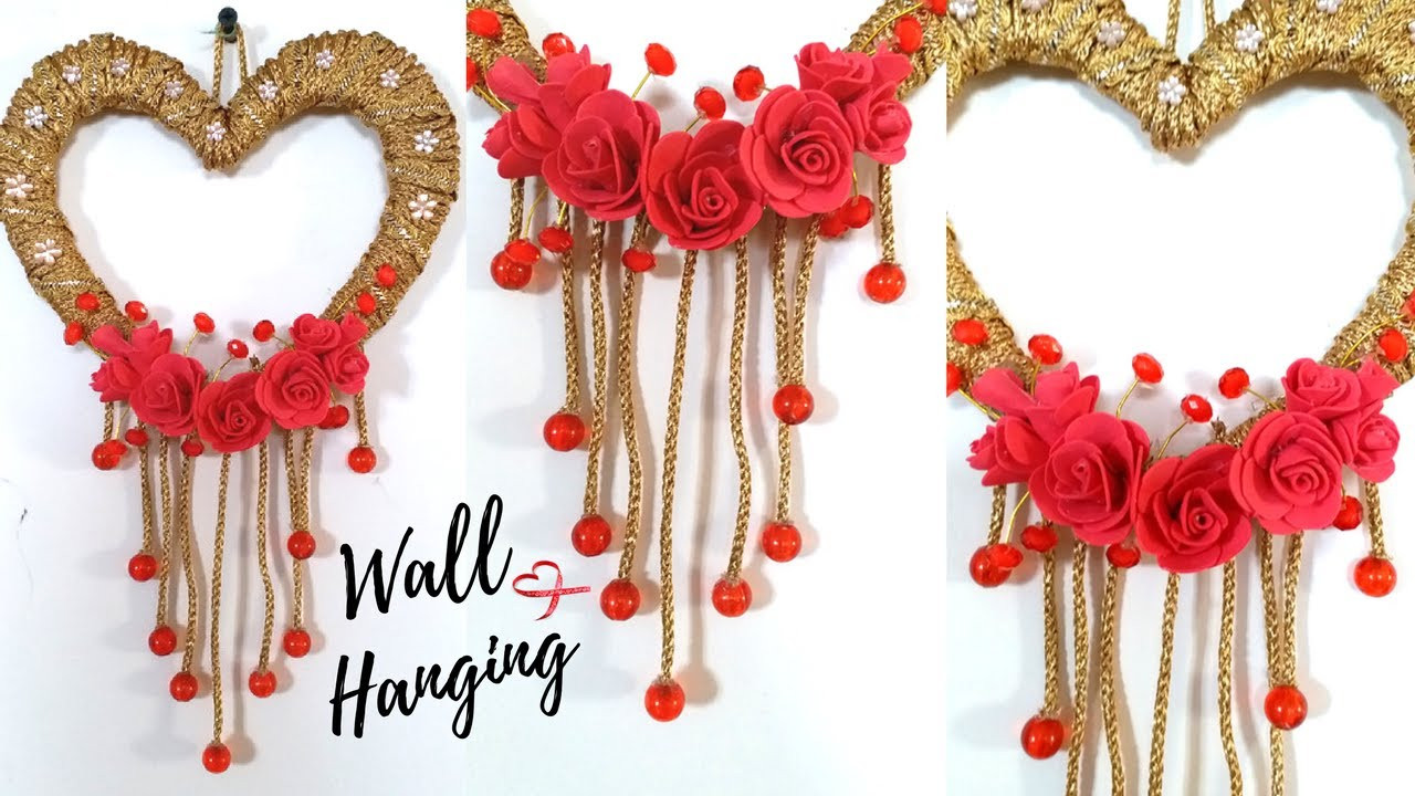 Best ideas about New Craft Idea
. Save or Pin New Heart Wall Hanging Craft ideas Easy Wall decoration Now.