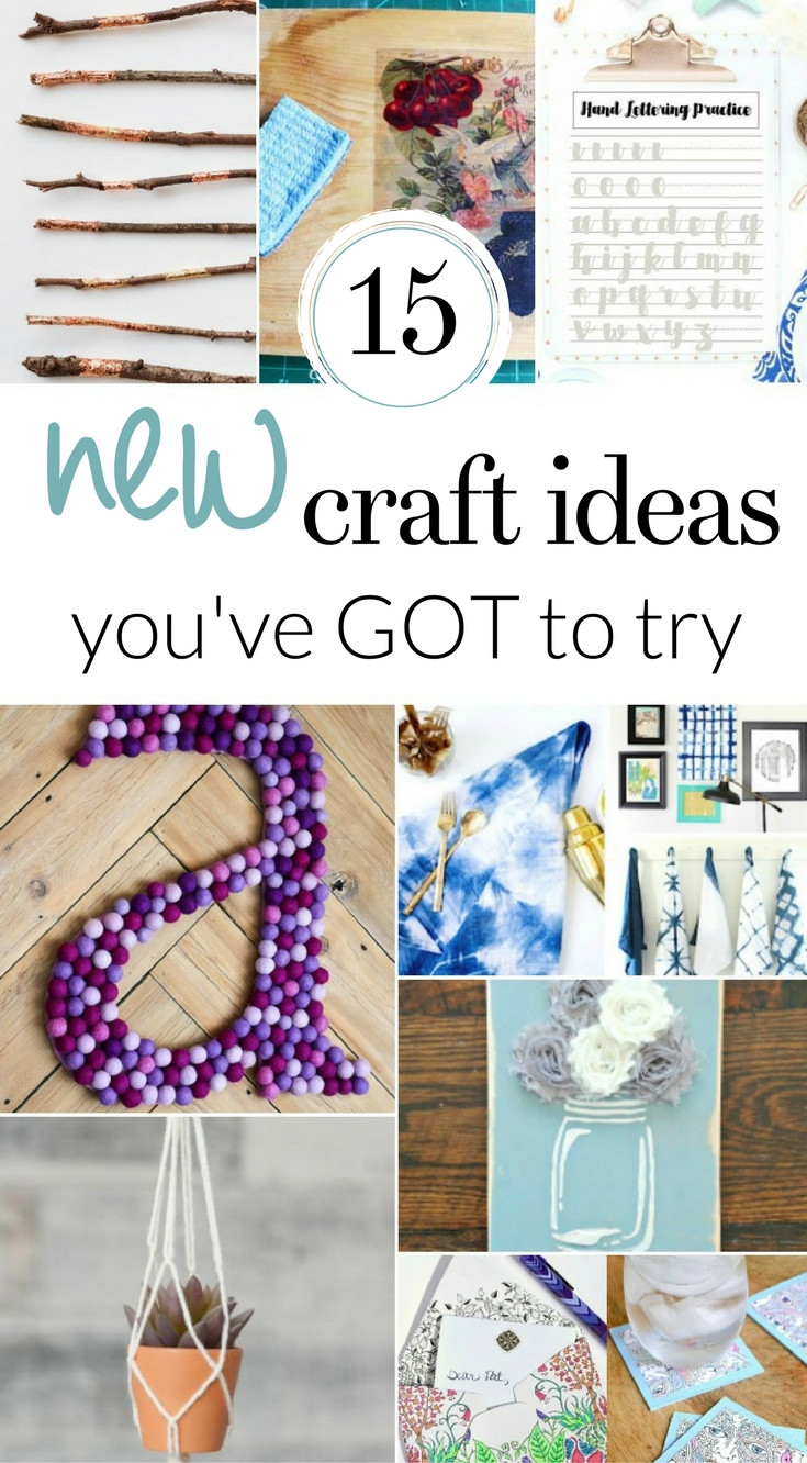 Best ideas about New Craft Idea
. Save or Pin 15 New Craft Ideas that you NEED to Try The Crazy Craft Lady Now.