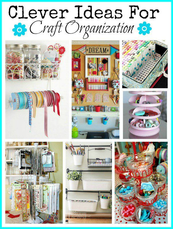 Best ideas about New Craft Storage Ideas Using Unexpected Items
. Save or Pin Cute Craft Organization Ideas Now.