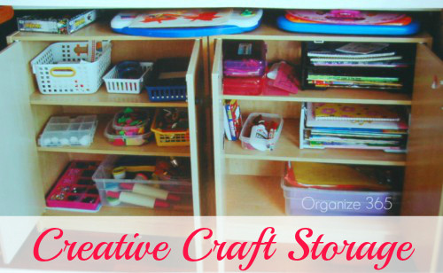 Best ideas about New Craft Storage Ideas Using Unexpected Items
. Save or Pin Creative Craft Storage Organize 365 Now.