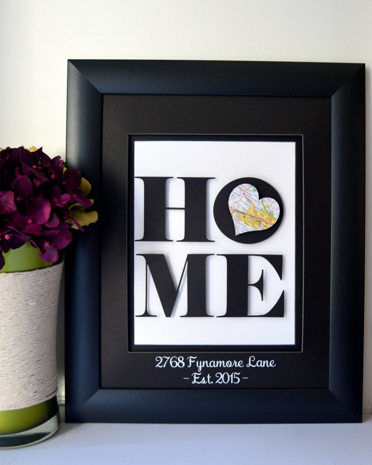 Best ideas about New House Gift Ideas
. Save or Pin Unique Housewarming Gift New Home Address Art by Now.