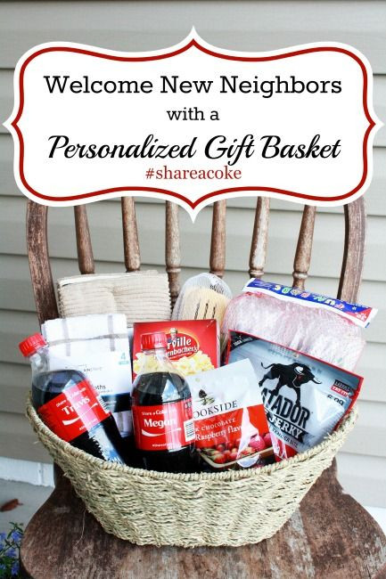 Best ideas about New Neighbor Gift Ideas
. Save or Pin Wel e Neighbors With A Personalized Coke Gift Basket Now.