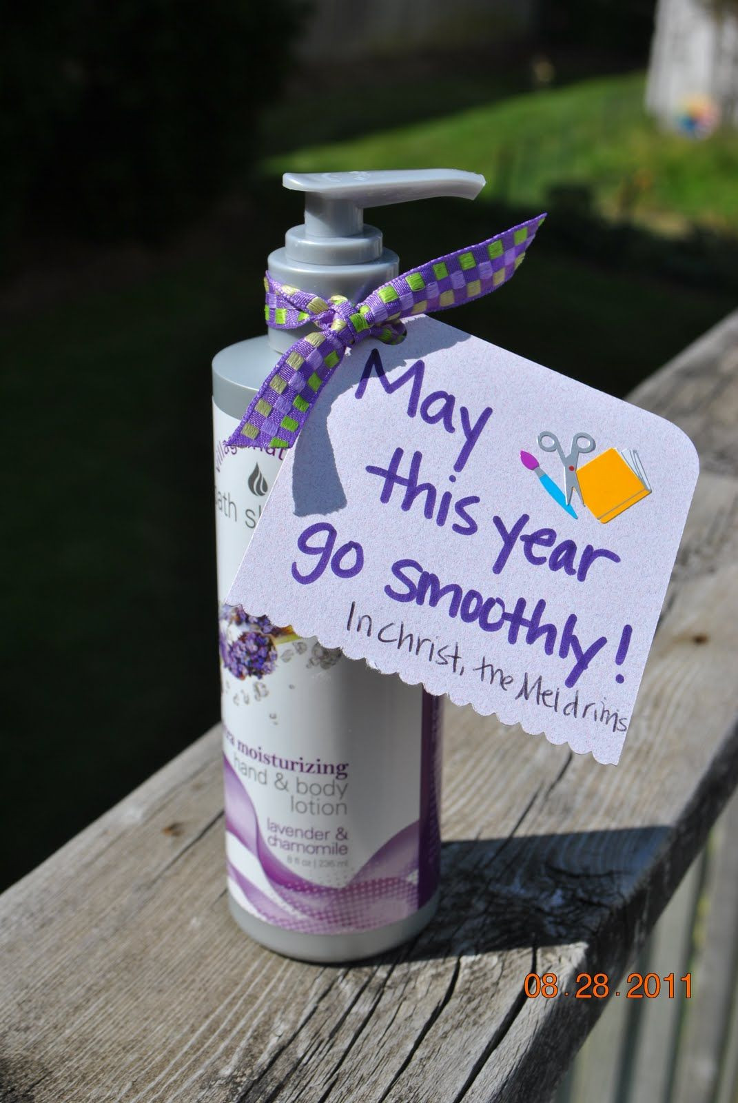 Best ideas about New Teacher Gift Ideas
. Save or Pin Thand body lotion teacher t new year neighbour t Now.