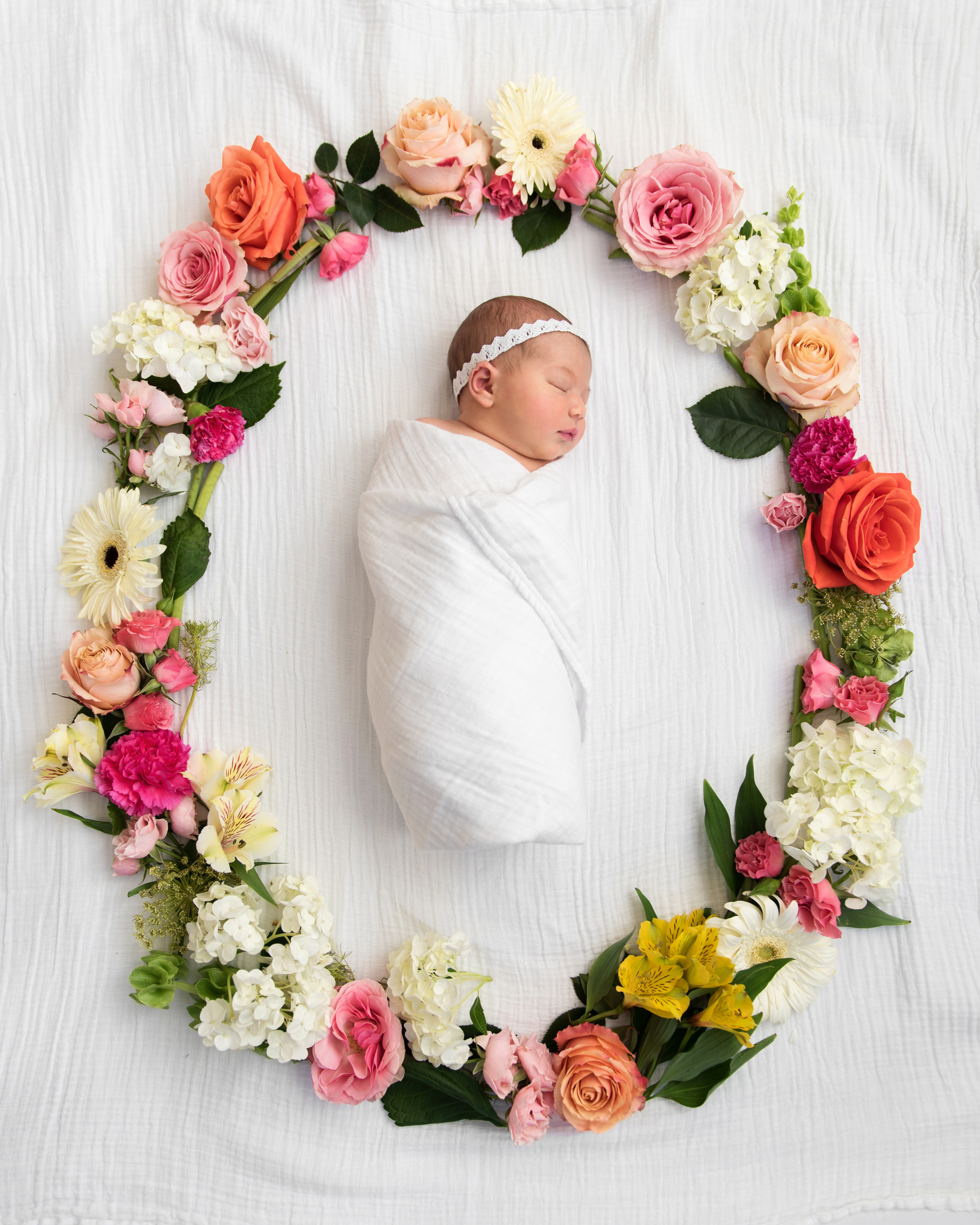 Best ideas about Newborn Baby Flower
. Save or Pin Newborn Trend Floral Wreaths Project Nursery Now.