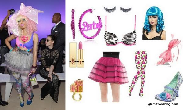 Best ideas about Nicki Minaj Costume DIY
. Save or Pin 5 last minute Halloween costumes – The Fashion Goddess Now.