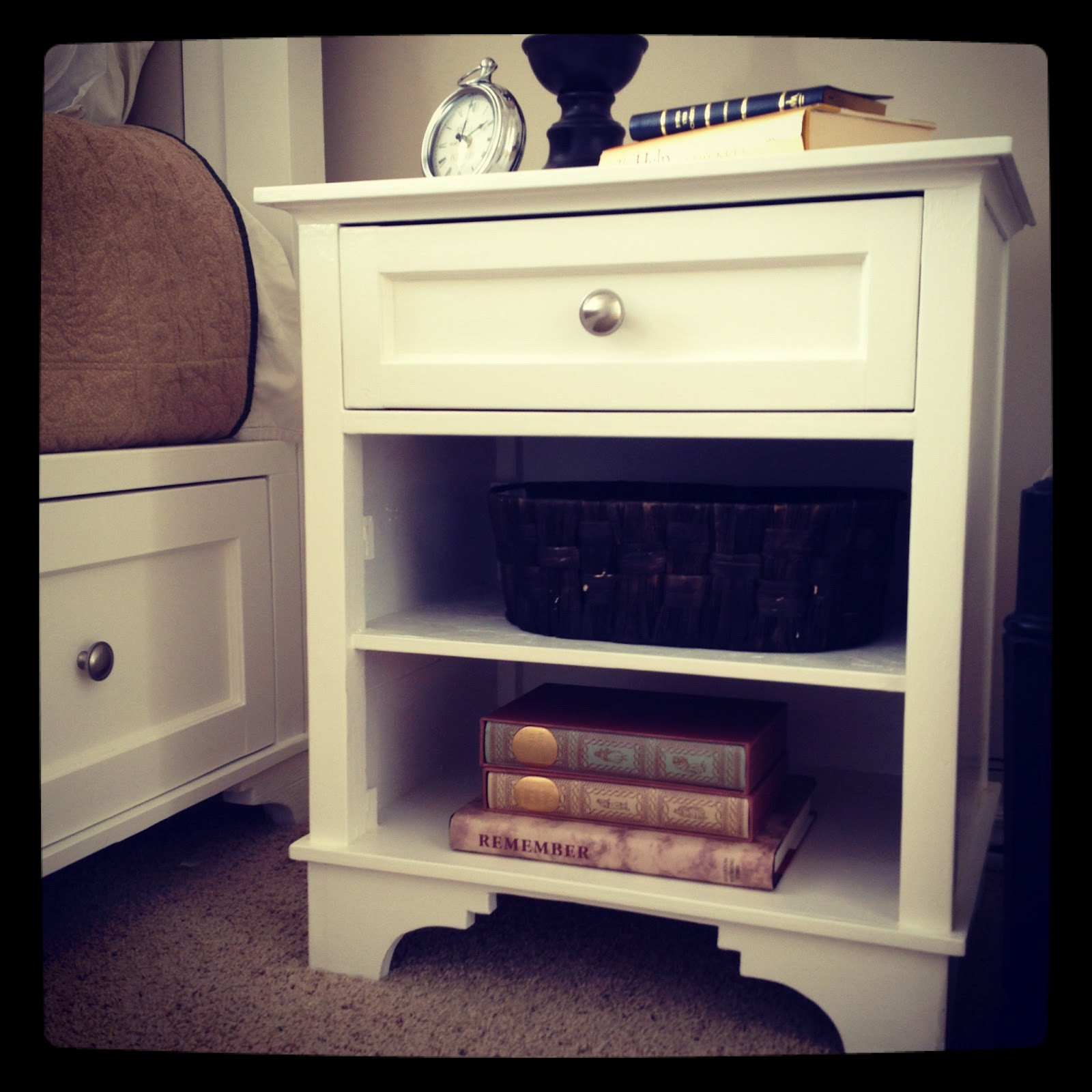 Best ideas about Night Stand DIY
. Save or Pin do it yourself divas DIY Nightstand Now.