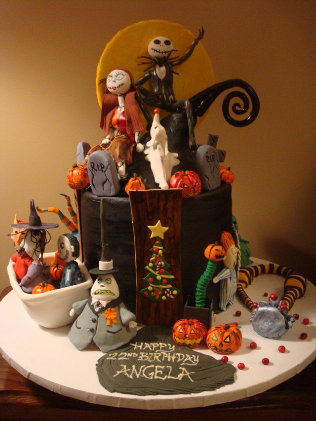 Best ideas about Nightmare Before Christmas Birthday Cake
. Save or Pin Cool Nightmare Before Christmas 22nd Birthday Cake Now.