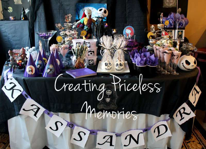 Best ideas about Nightmare Before Christmas Birthday Decorations
. Save or Pin Nightmare Before Christmas Birthday Party Ideas Now.