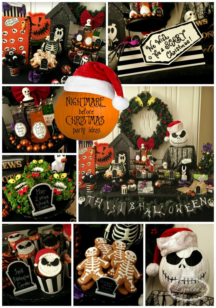 Best ideas about Nightmare Before Christmas Birthday Decorations
. Save or Pin Nightmare Before Christmas Party Ideas — Lynlees Now.