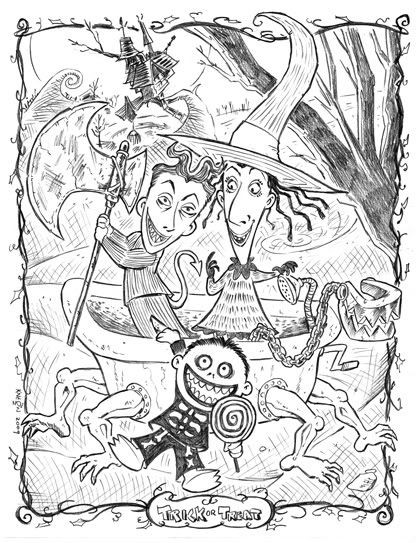 Best ideas about Nightmare Before Christmas Coloring Pages For Adults
. Save or Pin Nightmare Before Christmas coloring page 400x500px Now.