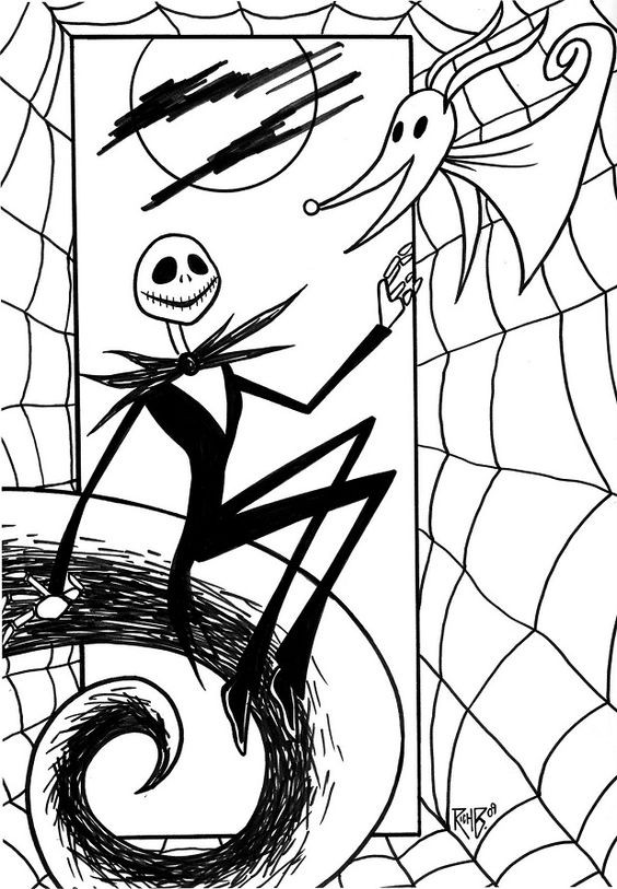 Best ideas about Nightmare Before Christmas Coloring Pages For Adults
. Save or Pin Jack Nightmare Before Christmas Coloring Pages Now.