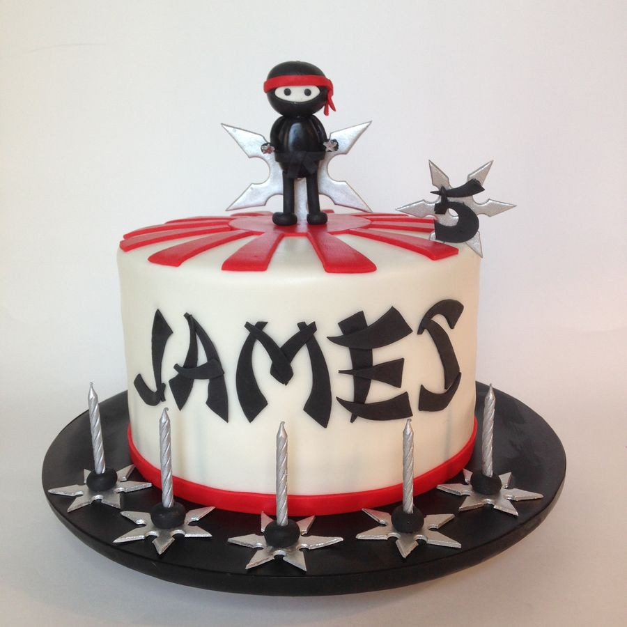 Best ideas about Ninja Birthday Cake
. Save or Pin Ninja cake … Now.