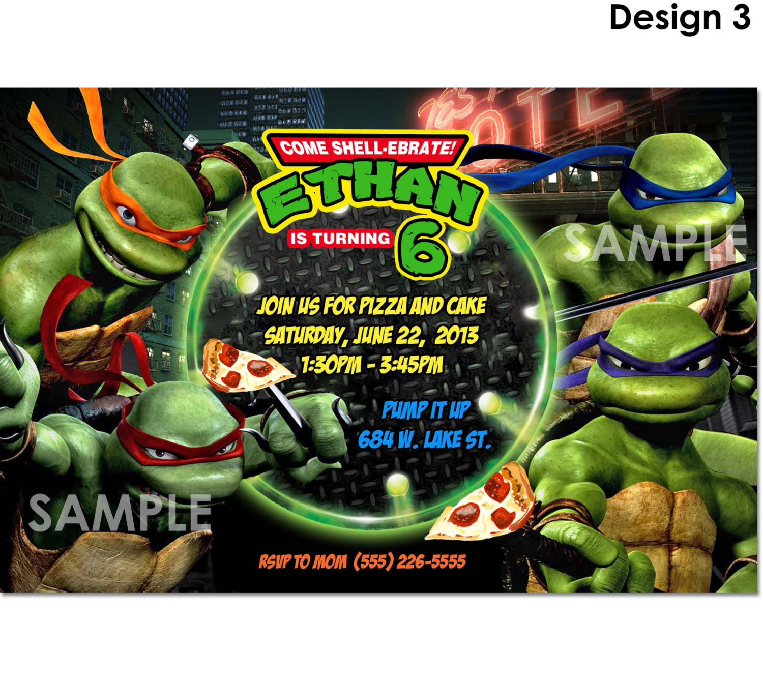 Best ideas about Ninja Turtle Birthday Invitations
. Save or Pin TMNT Teenage Mutant Ninja Turtles Invitation Printable Now.