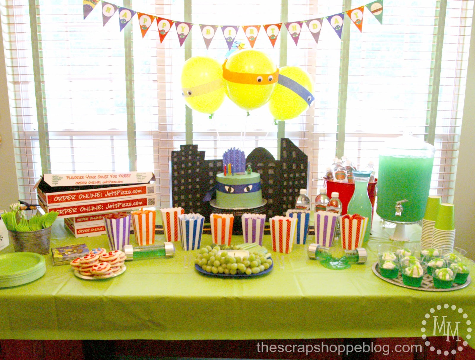 Best ideas about Ninja Turtles Birthday Decorations
. Save or Pin Teenage Mutant Ninja Turtle TMNT Birthday Party The Now.