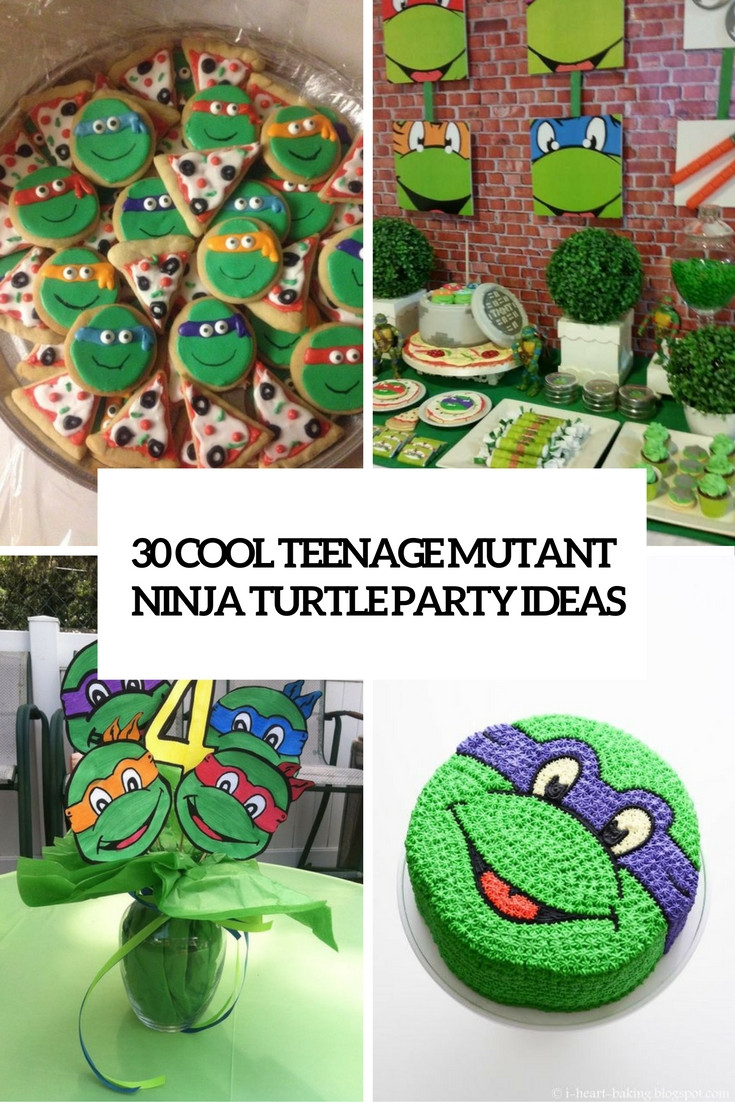 Best ideas about Ninja Turtles Birthday Decorations
. Save or Pin 30 Cool Teenage Mutant Ninja Turtles Party Ideas Shelterness Now.