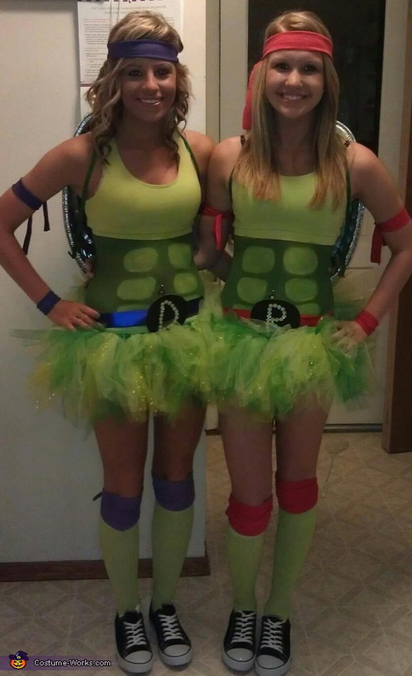 Best ideas about Ninja Turtles DIY Costume
. Save or Pin 35 Girlfriend Group Halloween Costume Ideas Noted List Now.
