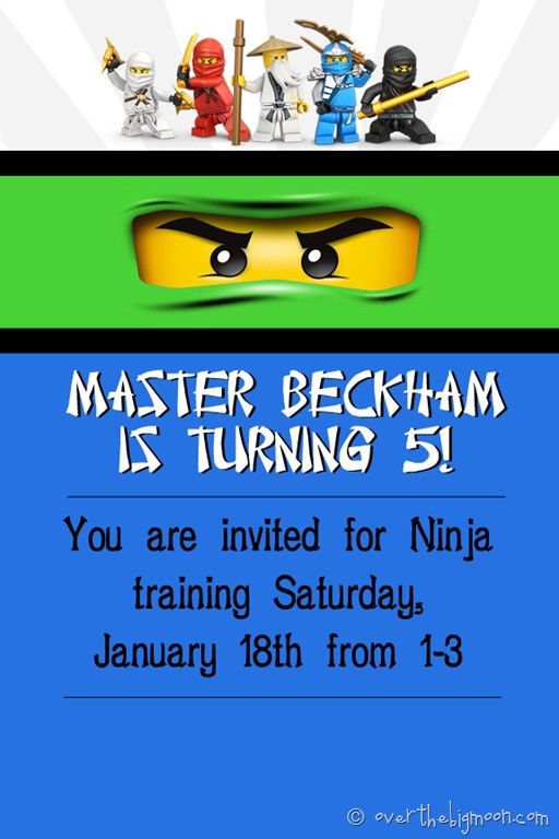 Best ideas about Ninjago Birthday Invitations
. Save or Pin Ninjago Birthday Party with Free Printables Now.