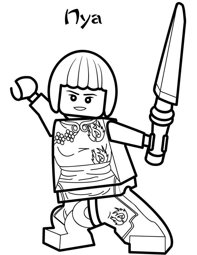 Best ideas about Ninjago Coloring Pages For Kids
. Save or Pin LEGO coloring pages with characters Chima Ninjago City Now.