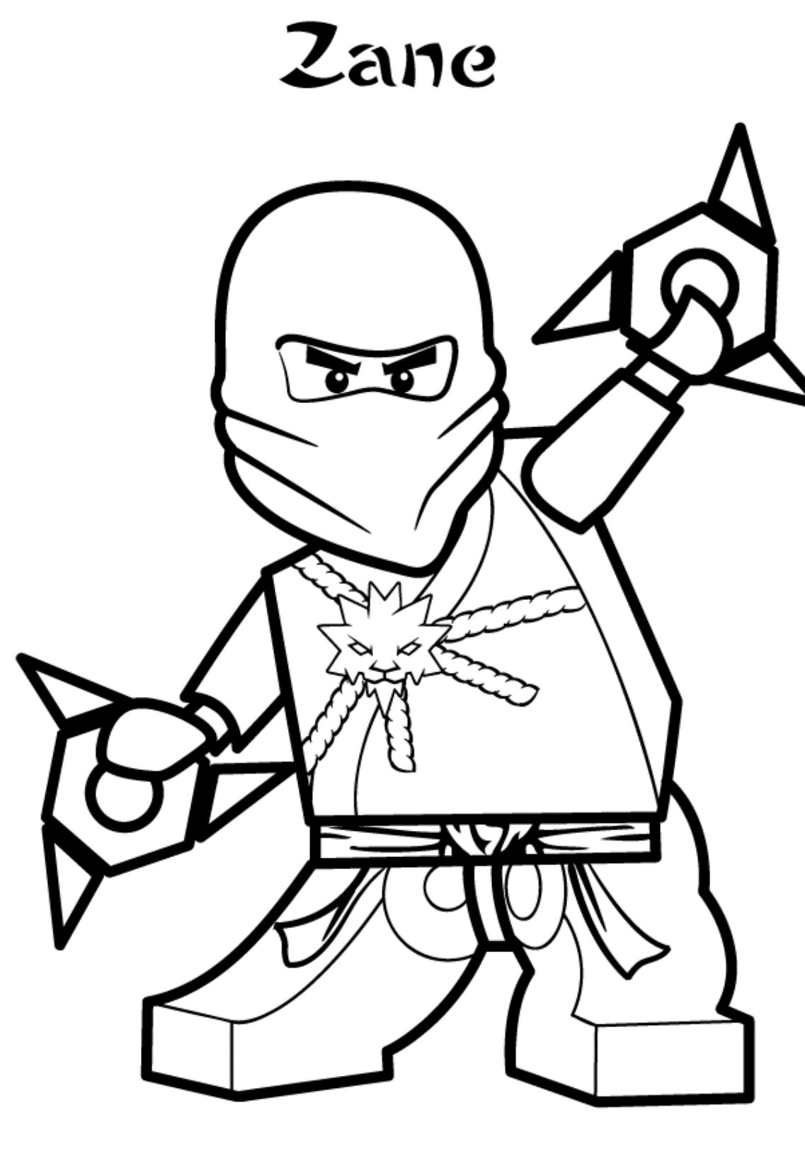 Best ideas about Ninjago Coloring Pages For Kids
. Save or Pin Zane Ninjago Coloring Pages Now.