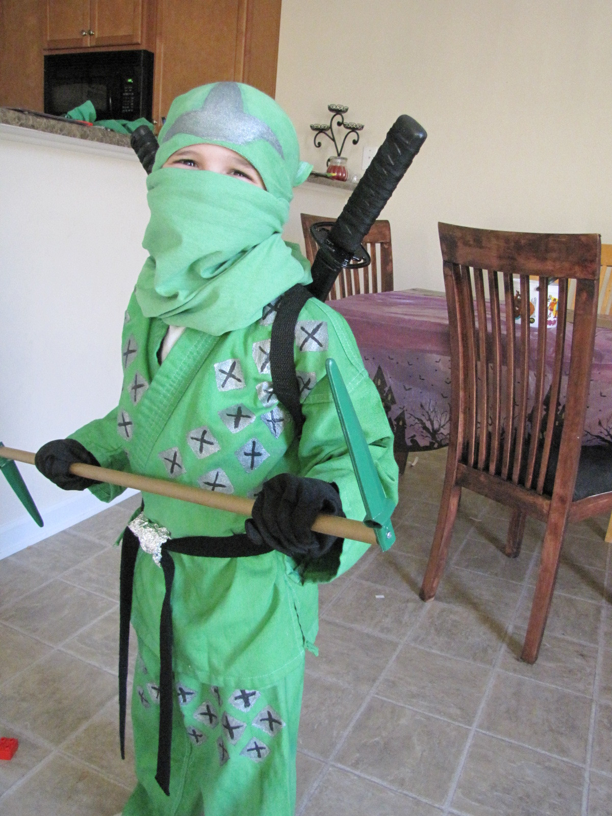 Best ideas about Ninjago Costume DIY
. Save or Pin Roberts Family Adventures How to Make a Ninjago Green Now.