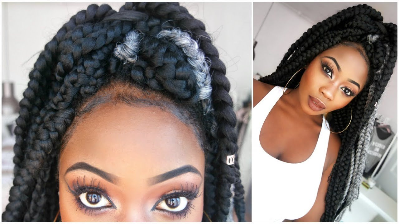 Best ideas about No Edges Hairstyles
. Save or Pin Ssh New Method NO TENSION BOX BRAIDS SAVE YOUR EDGES Now.