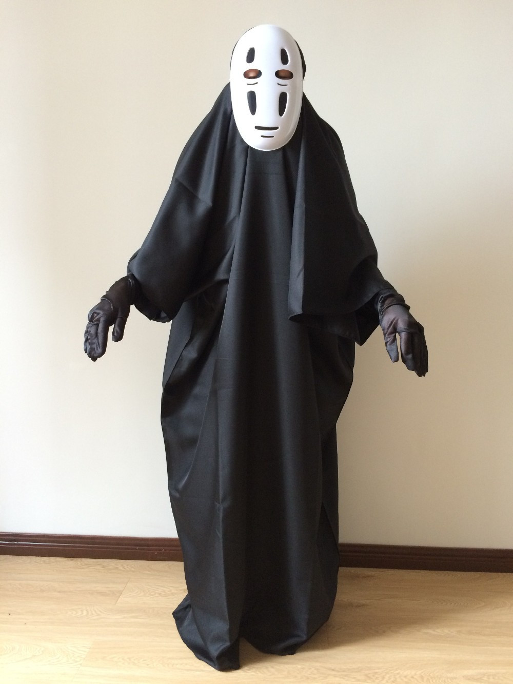 Best ideas about No Face Costume DIY
. Save or Pin Ghibli Kaonashi Studio Halloween Spirited Away Cosplay No Now.
