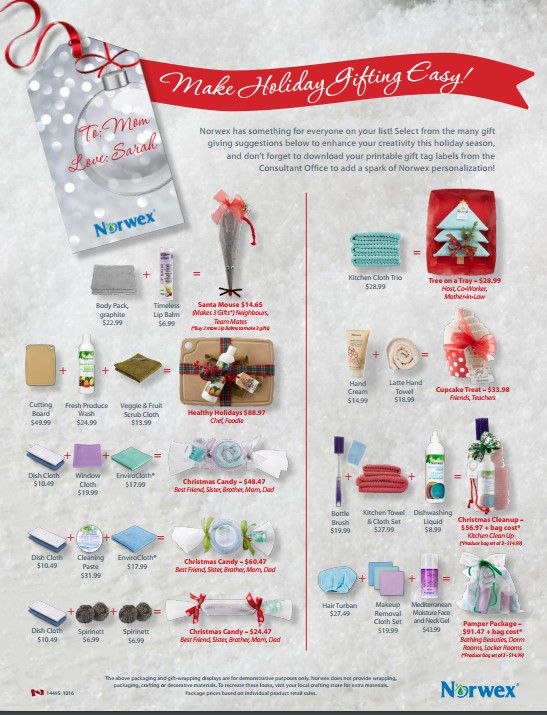 Best ideas about Norwex Holiday Gift Ideas
. Save or Pin Norwex Gifts Now.