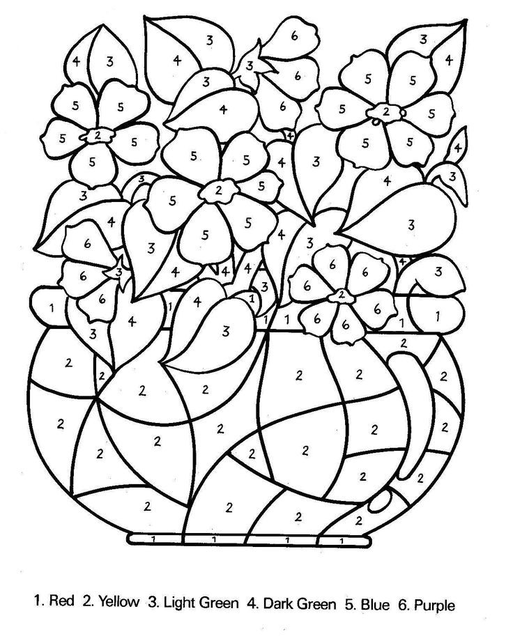 Best ideas about Number Coloring Pages For Adults
. Save or Pin Free Printable Color by Number Coloring Pages Best Now.