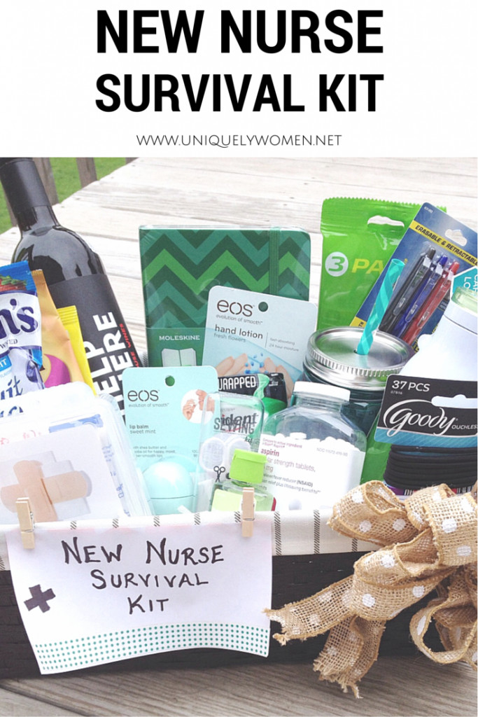 Best ideas about Nursing School Grad Gift Ideas
. Save or Pin Nurse Graduation Gift DIY Gift Basket Now.