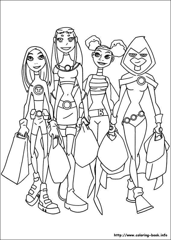 Best ideas about O Coloring Pages For Teens
. Save or Pin Teen Titans Coloring Pages Coloring Home Now.