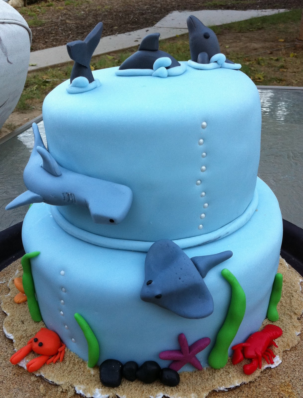 Best ideas about Ocean Birthday Cake
. Save or Pin Kaylynn Cakes Ocean Life Cake Now.