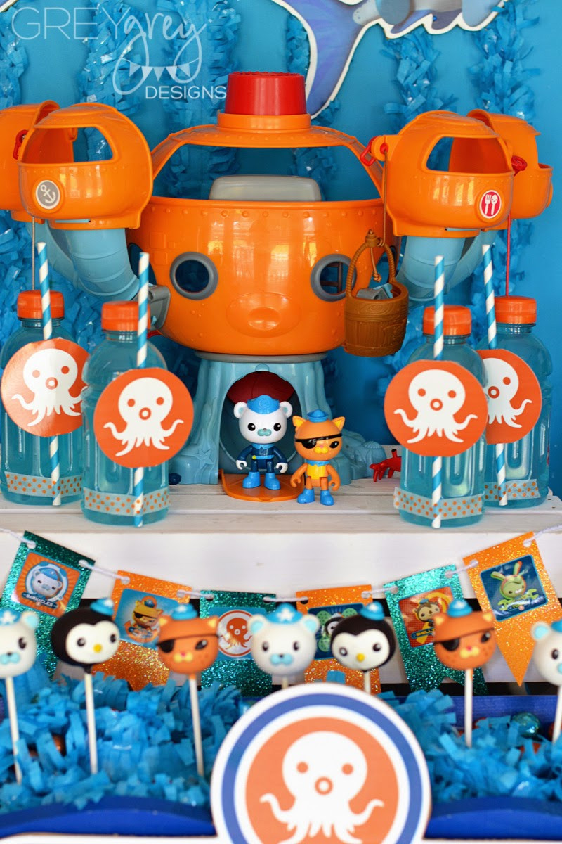 Best ideas about Octonaut Birthday Party Supplies
. Save or Pin GreyGrey Designs My Parties Octonauts Party with Now.