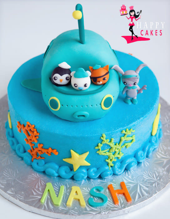 Best ideas about Octonauts Birthday Cake
. Save or Pin Octonauts cake by Happy CakesDecor Now.