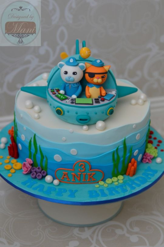 Best ideas about Octonauts Birthday Cake
. Save or Pin Octonauts Birthday cake cake by designed by mani Now.