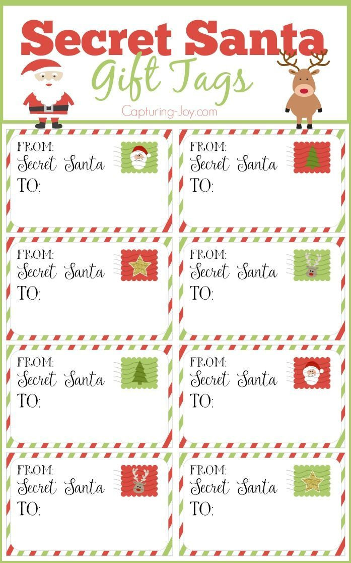 Best ideas about Office Christmas Gift Exchange Ideas
. Save or Pin Secret Santa Gift Tags Secret Santa Gift Exchange Ideas Now.