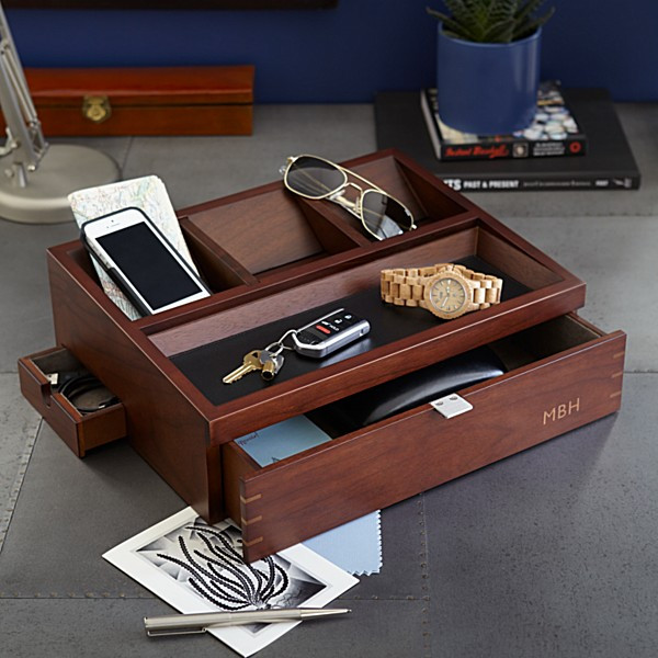 Best ideas about Office Gift Ideas For Him
. Save or Pin Men s Wood Charging Station and Valet Now.