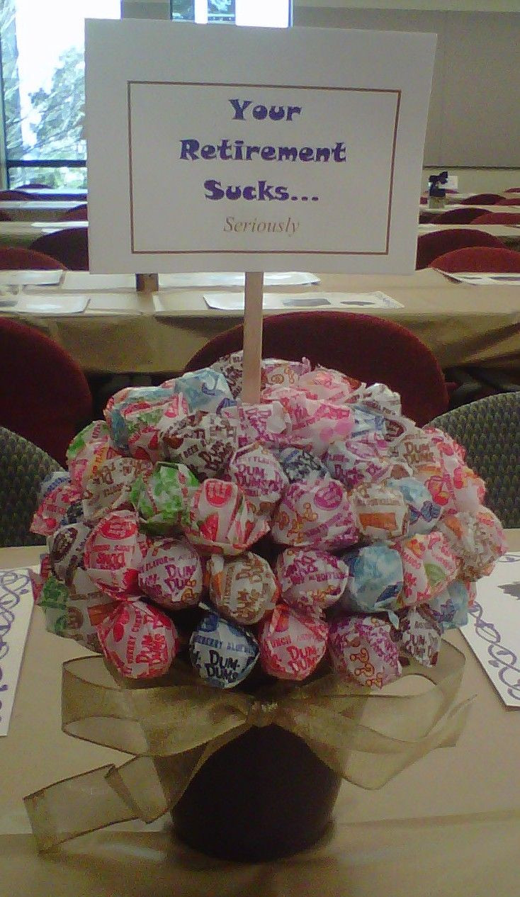 Best ideas about Office Party Gift Ideas
. Save or Pin DIY Centerpiece I did for a co worker s Retirement Party Now.