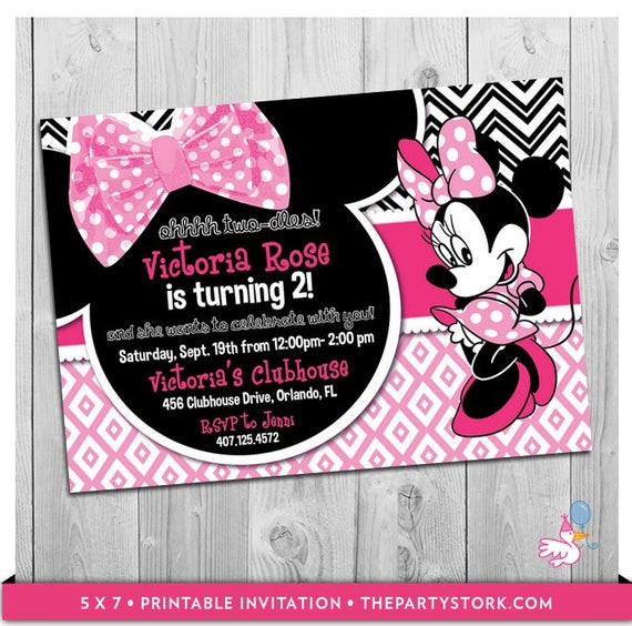 Best ideas about Oh Twodles Birthday Invitations
. Save or Pin Oh Twodles Birthday Minnie Invitation Minnie Mouse Second Now.