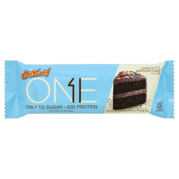 Best ideas about Oh Yeah Birthday Cake Bar
. Save or Pin Oh Yeah e Protein Bar Chocolate Birthday Cake Flavor Now.
