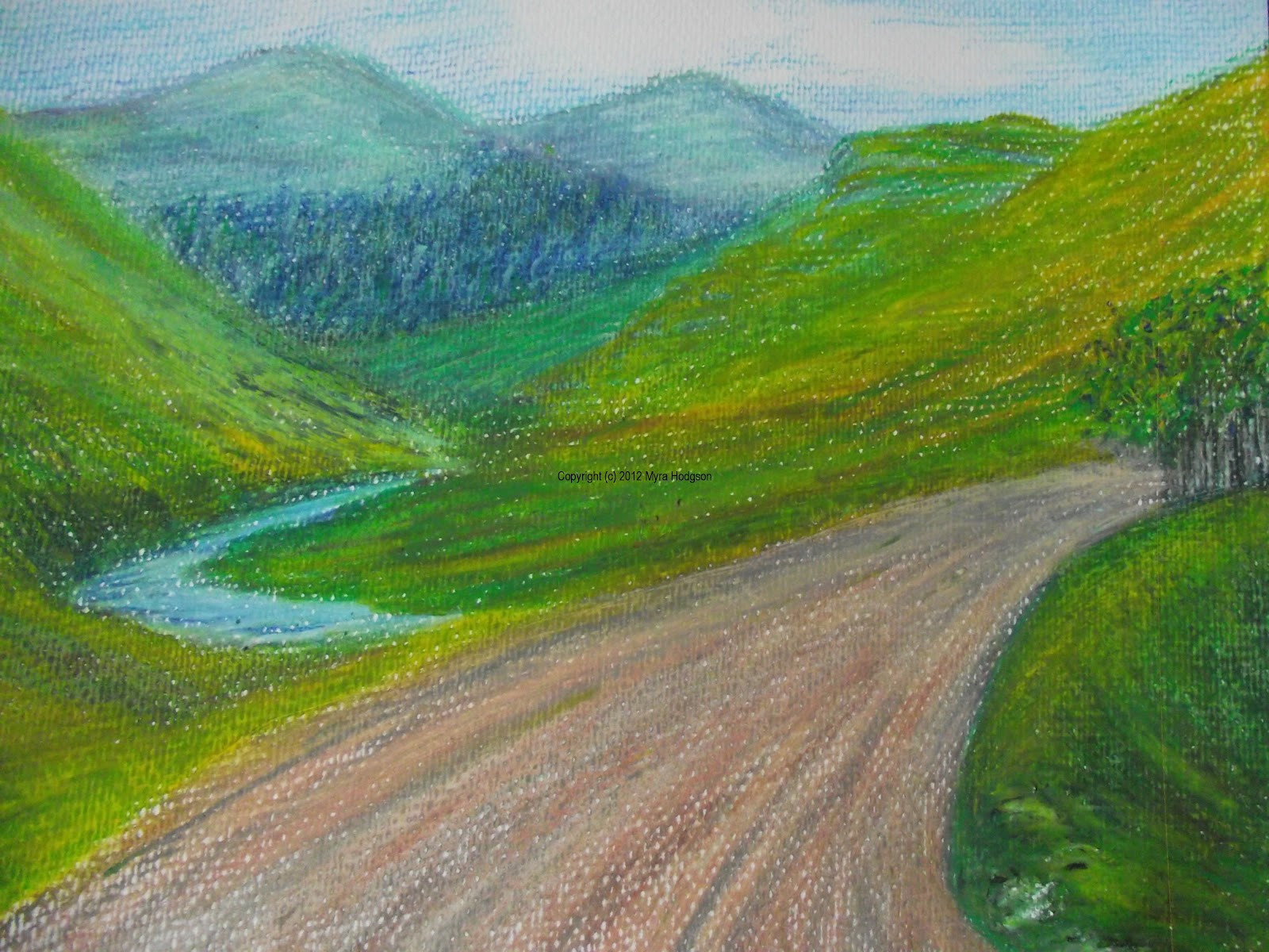 Best ideas about Oil Pastel Landscape
. Save or Pin Landscape painting experimenting with different mediums Now.