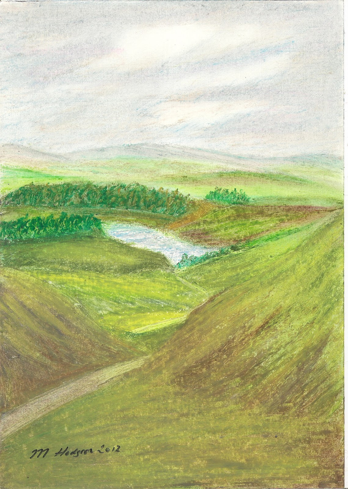Best ideas about Oil Pastel Landscape
. Save or Pin Oil pastel landscapes two new paintings Now.