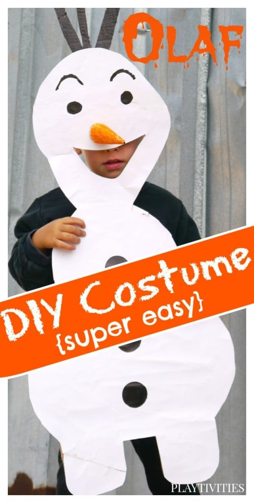 Best ideas about Olaf Costume DIY
. Save or Pin How to make Olaf from Frozen Halloween Costume PLAYTIVITIES Now.