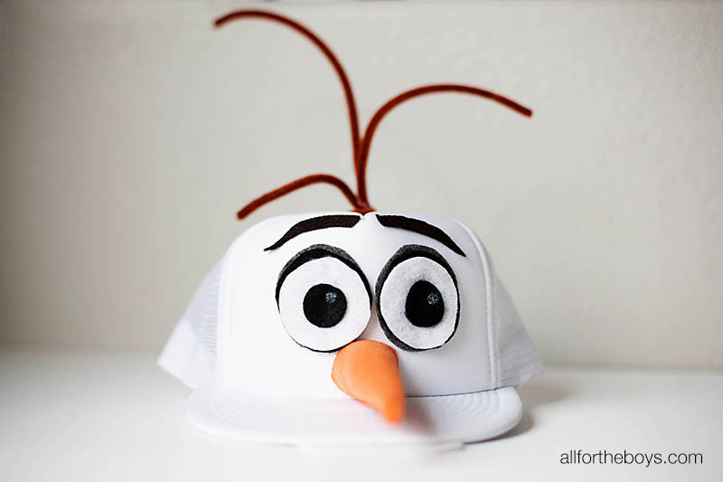 Best ideas about Olaf Costumes DIY
. Save or Pin DIY Olaf Hat runDisney Costume — All for the Boys Now.