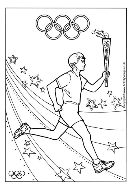 Best ideas about Olympics Coloring Pages
. Save or Pin Olympic Torch Relay Colouring Page Now.